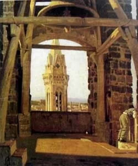 Il campanile della torre del Podestà